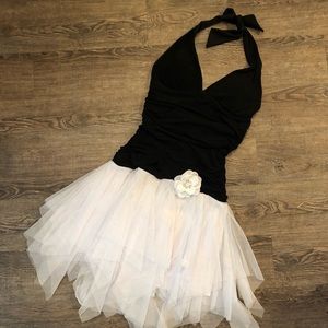 Ruby Rox Black Halter Dress | prom